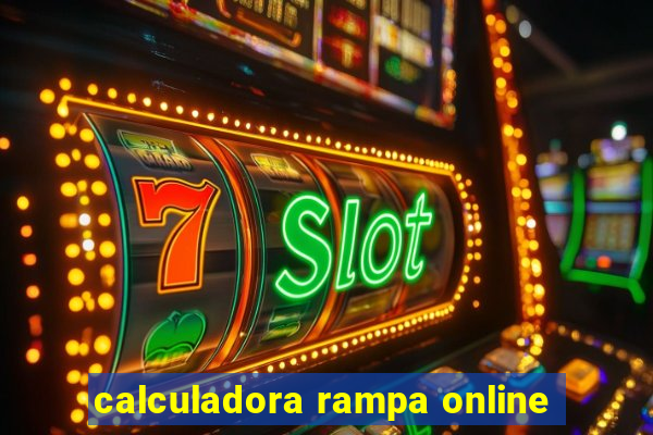 calculadora rampa online